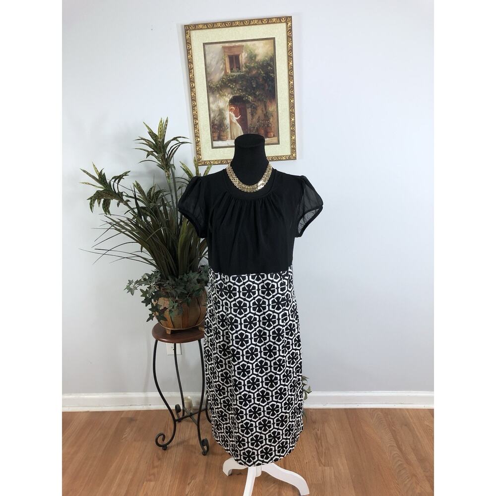 ALYX Dress Woman Pencil Dress Cap Sleeve Round Neck Boho‎ Mob Wife Wimsigoth